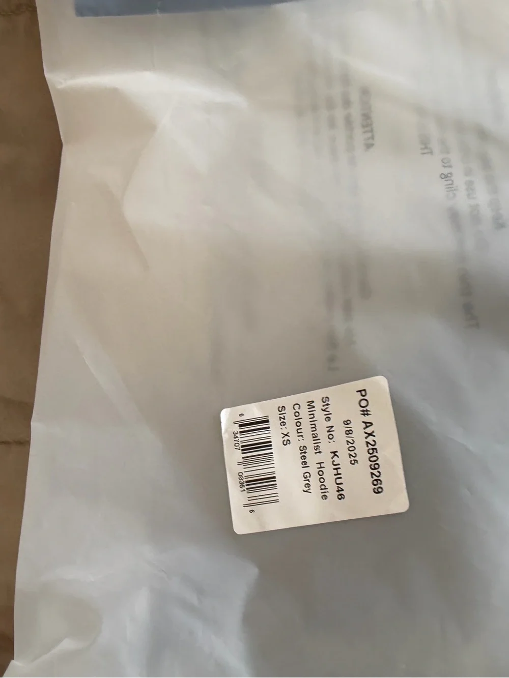 CMFRT MINIMALIST hoodie xs